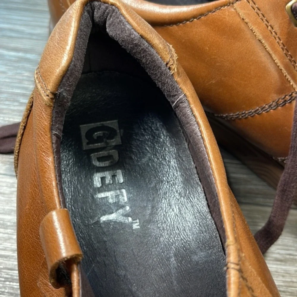 G defy mens leather shoes size 10.5 (a211)
